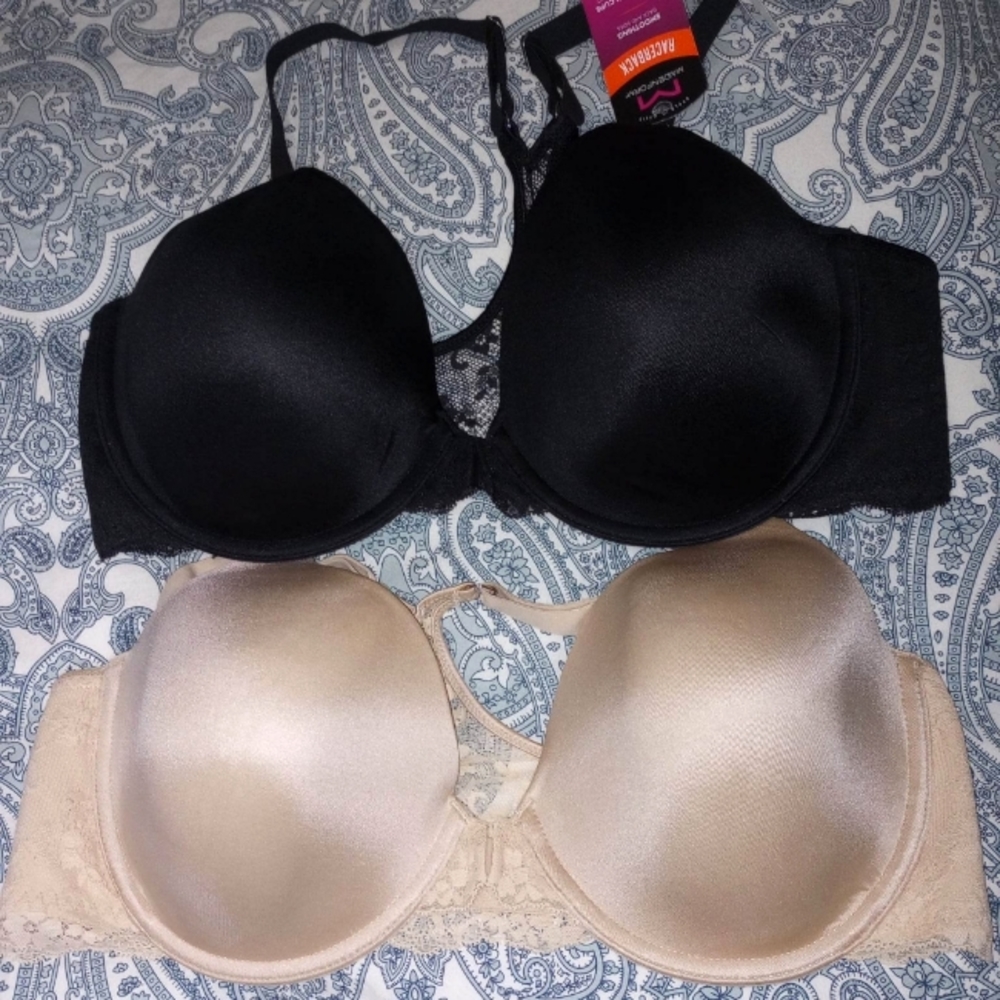 Maidenform One Fab Fit Front Close Bras 38D NWT  2 for 1